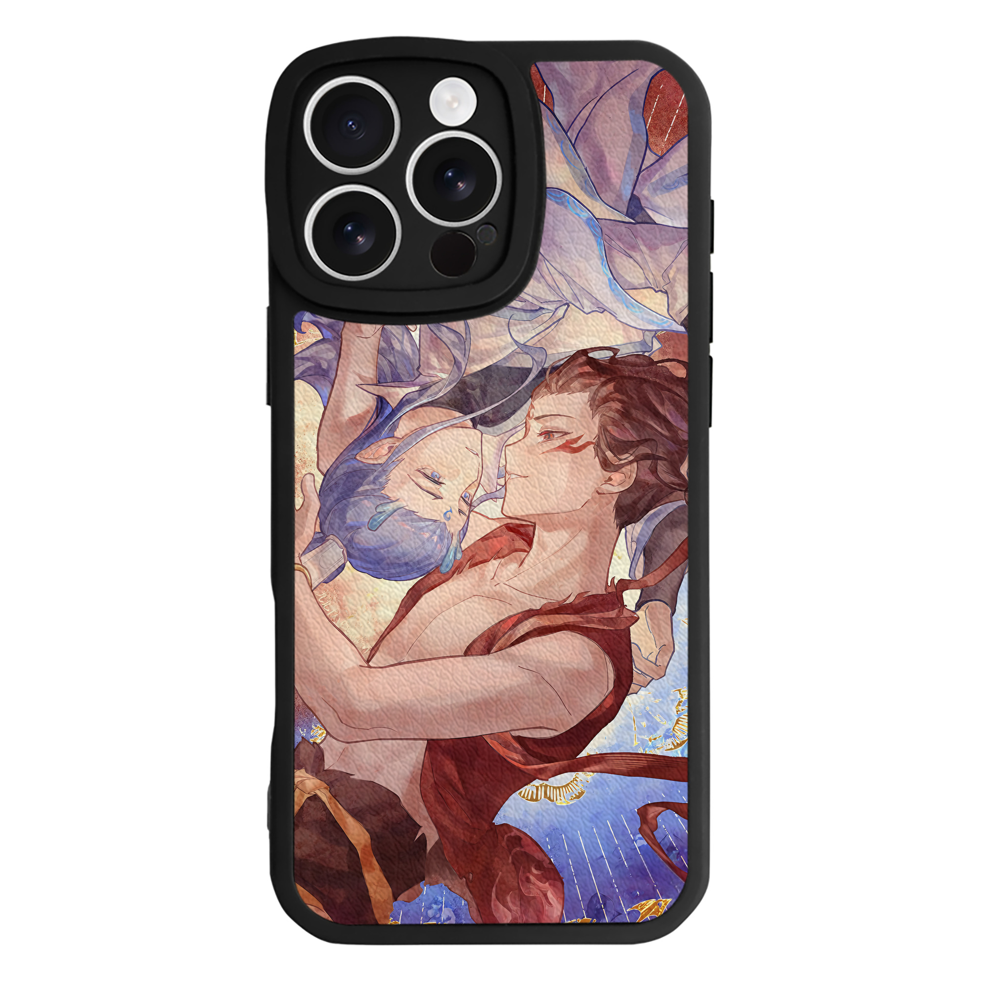 （画像用） Ne Zha 2 ナタ 魔童の大暴れ 【iPhone 16シリーズ対応】シリコンスマホケース（レザー調） 材質：シリコン